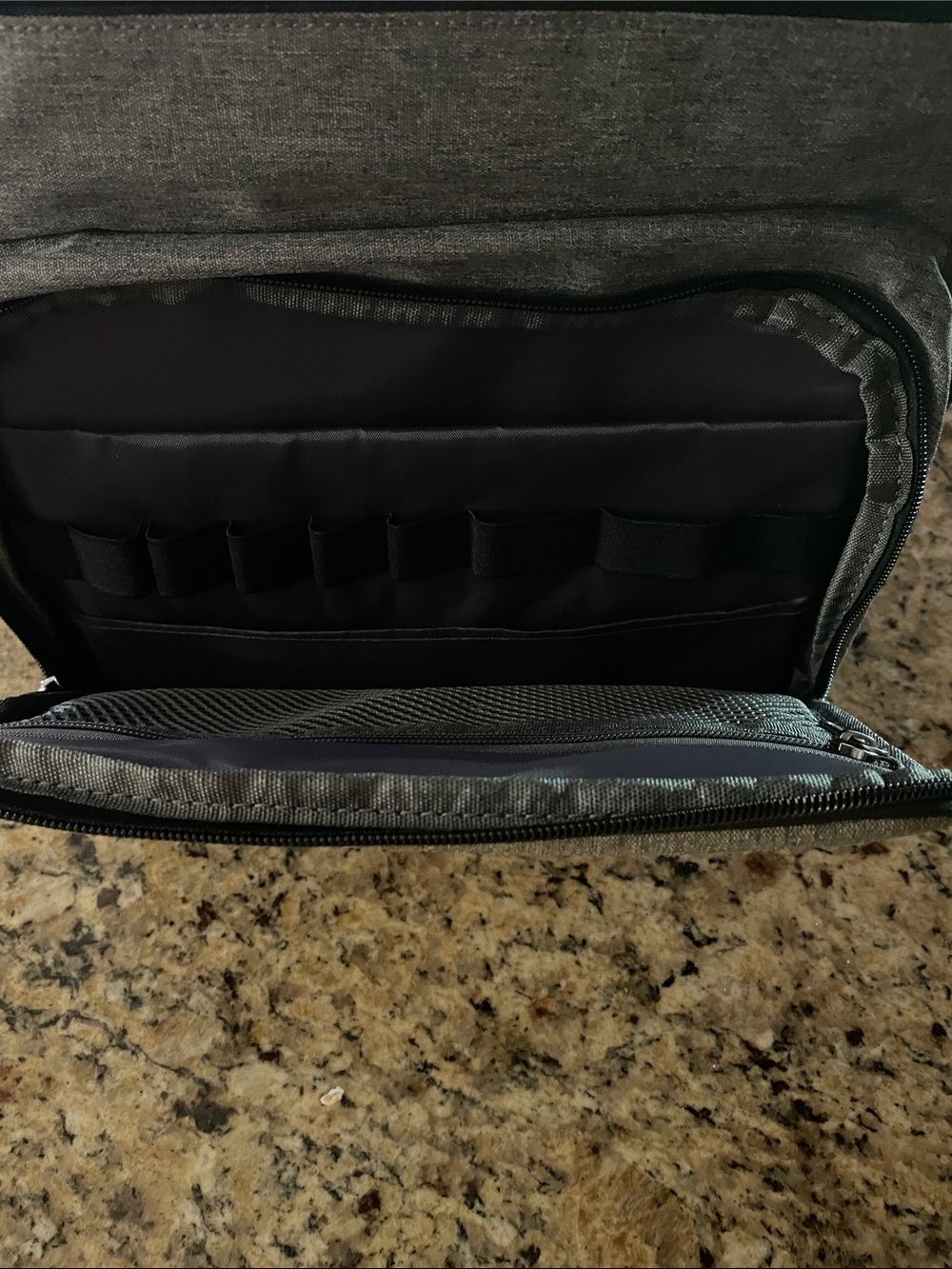 Minimalist Gray Men's Backpack - Classic Daily Carry - Picture 5 of 5